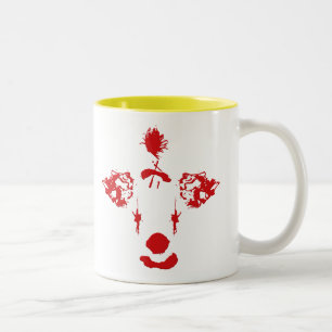 Clownar Fick Mig Att Göra Det Två-Tonad Mugg