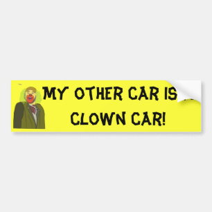 Clownbil Bildekal