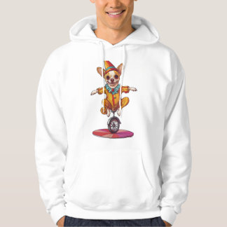 Clownchihuahua � Rollig Cirkushund Hoodie