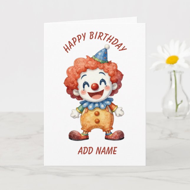 Clowncirkus Humor Kort (Liten växt)