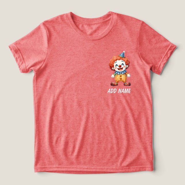 Clowncirkus Humor T Shirt (Design Framsida)