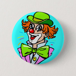 CLOWNEN MED HATTEN KNÄPPAS KNAPP