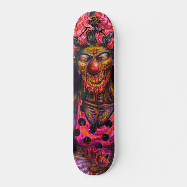 Clownen Skateboard Bräda 19,5 Cm (Framsida)