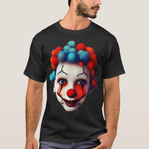 clowner ansikte t shirt