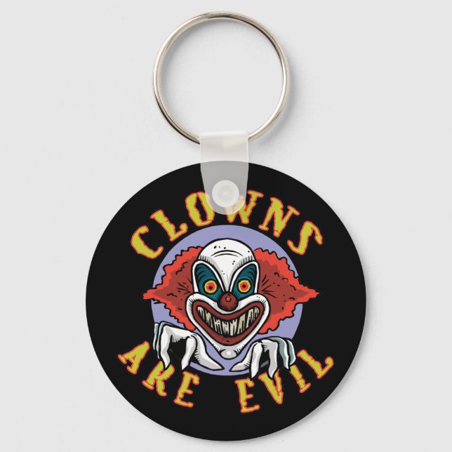 Clowner är Evil Keychain Nyckelring (Framsida)