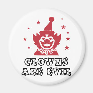 Clowner är onda magnet