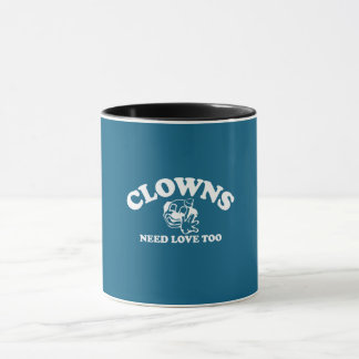 Clowner behöver också kärlek mugg