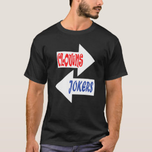 Clowner och jokers Retro T Shirt