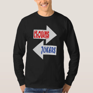 Clowner och jokers Retro T Shirt