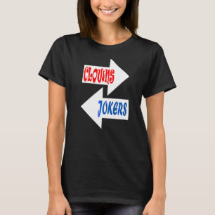 Clowner och jokers Retro T Shirt