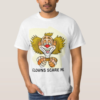 CLOWNER SKRÄMMER MIG TEE