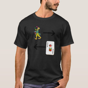 Clowner till de Lämnat jokererna till Högerna i Th T Shirt