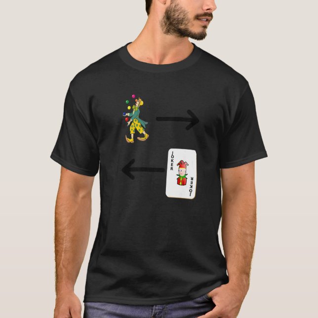 Clowner till de Lämnat jokererna till Högerna i Th T Shirt (Framsida)