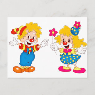 clownerna vykort