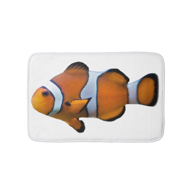 Clownfish badmatta (välj din färg), badrumsmatta (Framsidan)