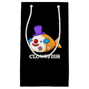 Clownfish FUNNny Animal Fish Pun Mörk BG