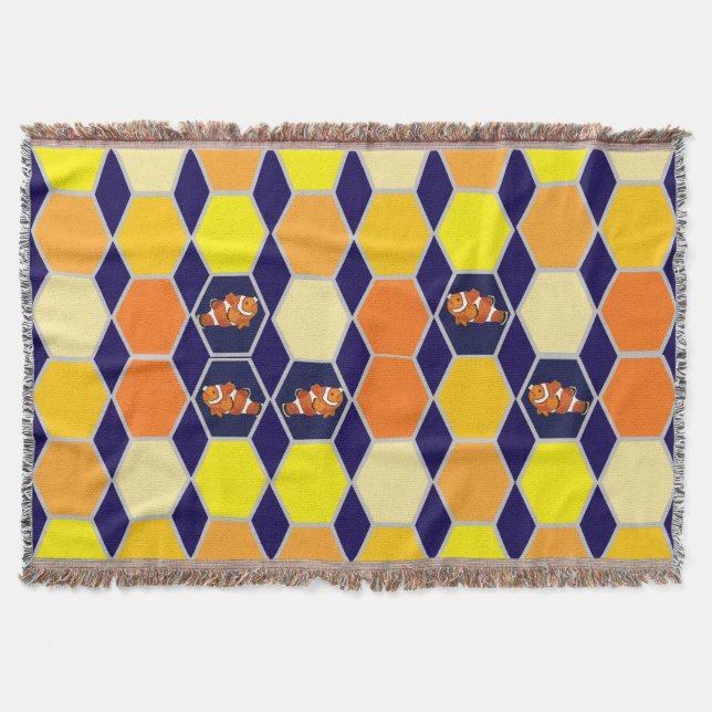 Clownfish Hand plockade Art Filt (Framsidan)