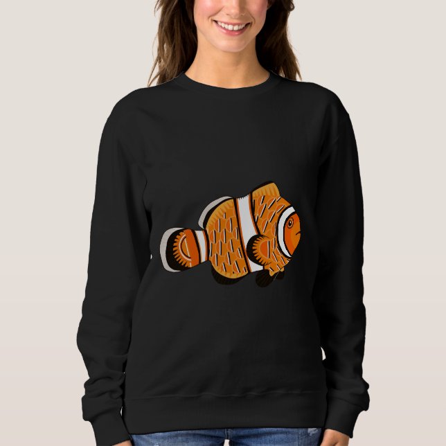 Clownfish Koinobori Stil T Shirt (Framsida)