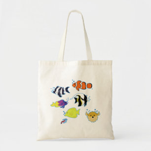 Clownfish och vänner tygkasse
