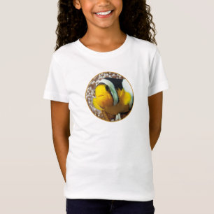 Clownfish - stäng upp! Rund fotodesign T Shirt