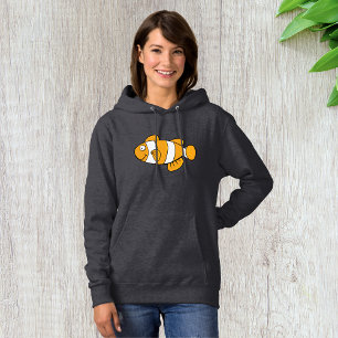 Clownfish Womens Hoodie T Shirt