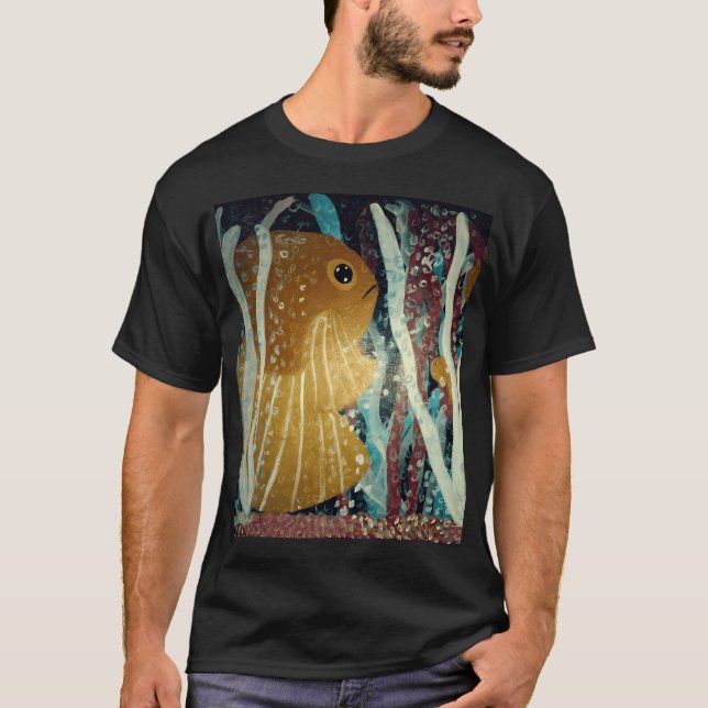 Clownfisk Gul T Shirt (Framsida)