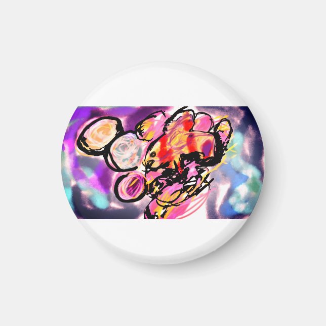Clownfisk juvel magnet (Framsidan)