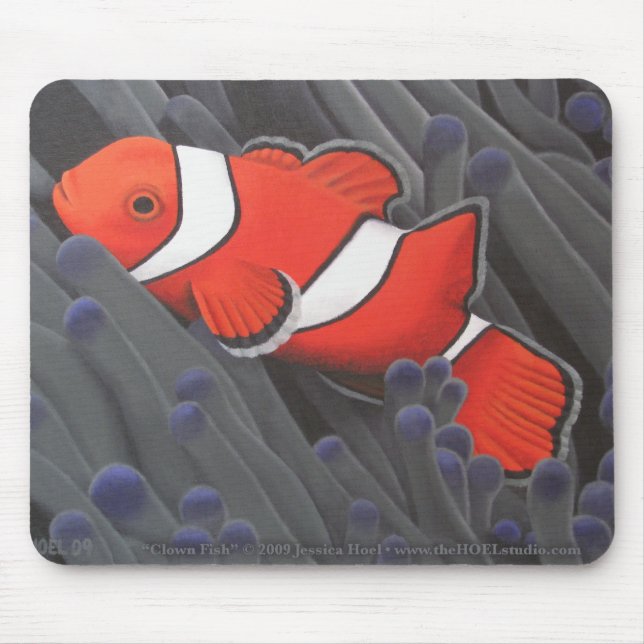 Clownfisk Mousepad Musmatta (Framsidan)