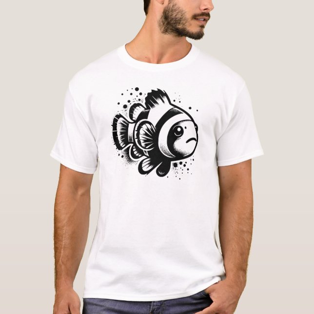 Clownfiskar T Shirt (Framsida)