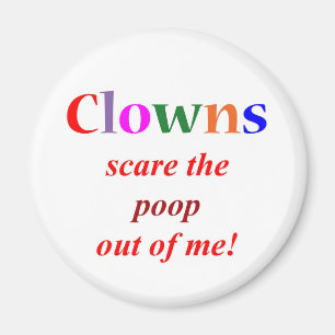 Clownfobi Magnet