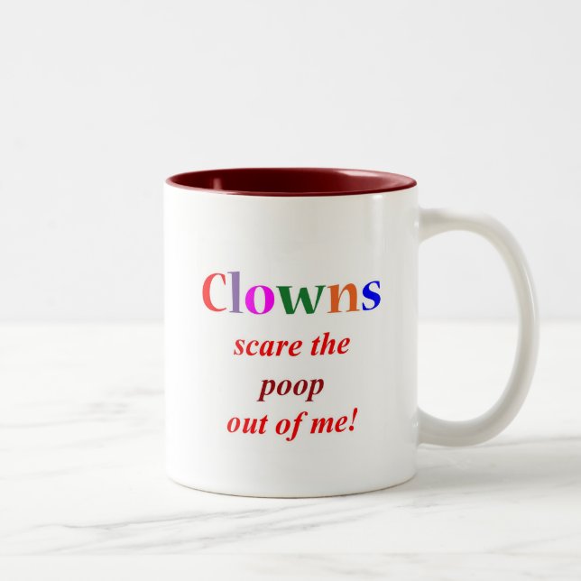 Clownfobi Två-Tonad Mugg (Höger)