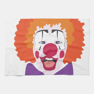 Clownhuvud Kökshandduk