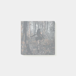 Clownin' in the woods post-it block