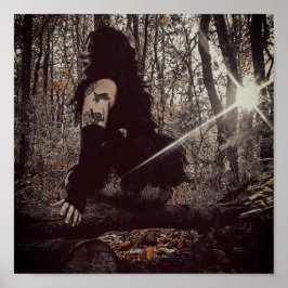 Clownin' Sticker Poster