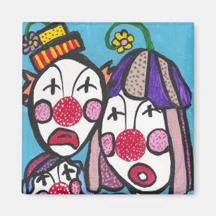 Clowning omkring magnet