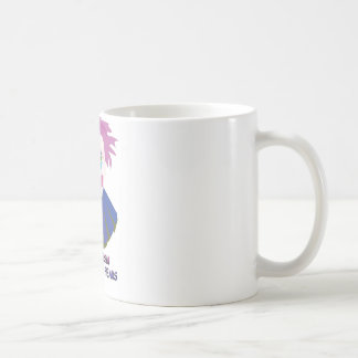 Clownism ansikte dina skräck kaffemugg