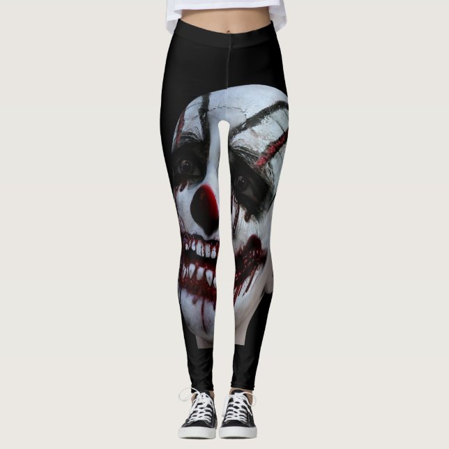 clownondska leggings (Framsida)