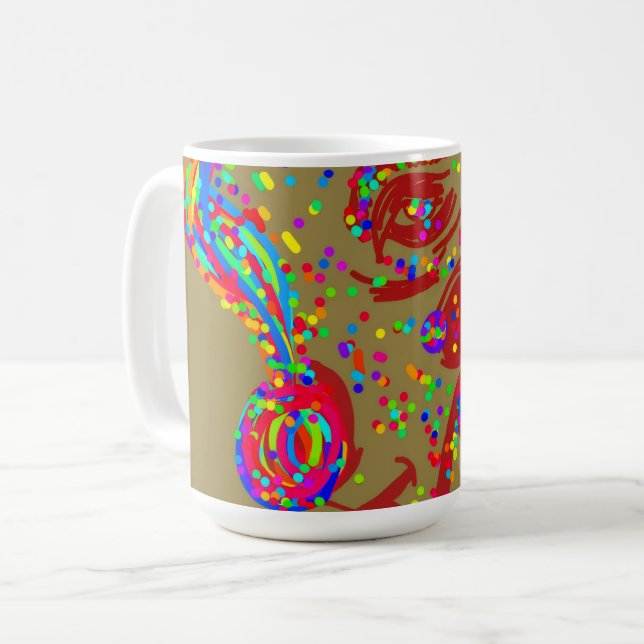 Clownren  kaffemugg (Framsida vänster)