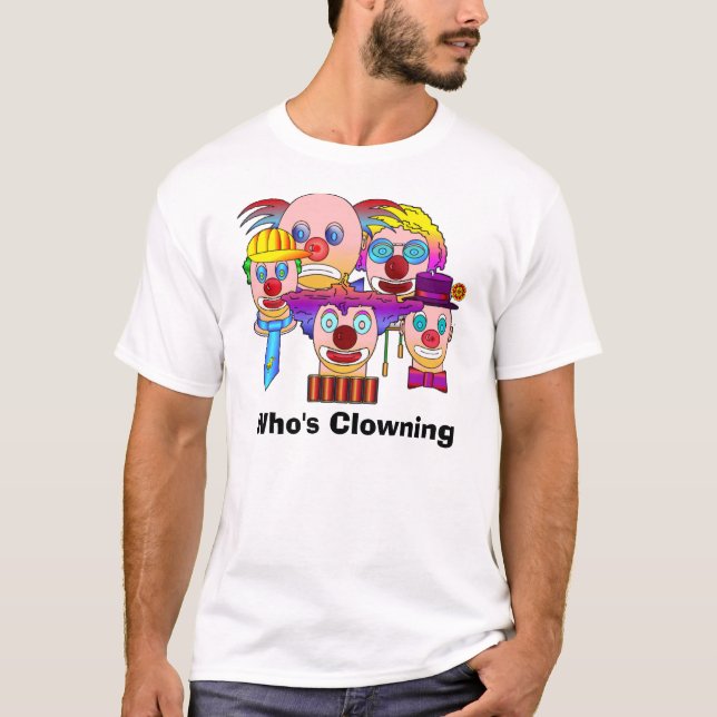 clowns1, som Clowning Tee Shirt (Framsida)