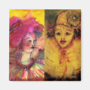 CLOWNS COLLECTION/Venetian Masquearde Boll Magnet
