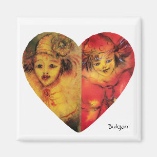 CLOWNS COLLECTION/Venetian Masquearde Boll Magnet
