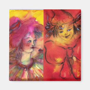 CLOWNS COLLECTION/Venetian Masquearde Boll Magnet