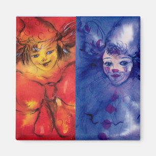 CLOWNS COLLECTION/Venetian Masquearde Boll Magnet