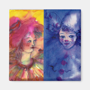 CLOWNS COLLECTION/Venetian Masquearde Boll Magnet