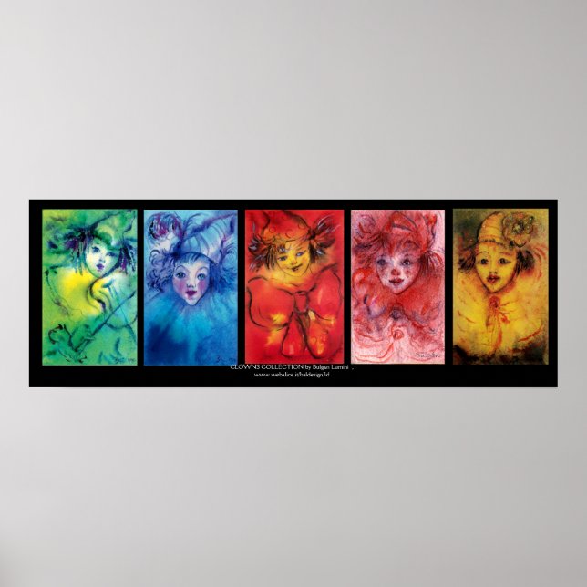 CLOWNS COLLECTION/Venetian Masquearde Boll Poster (Framsidan)