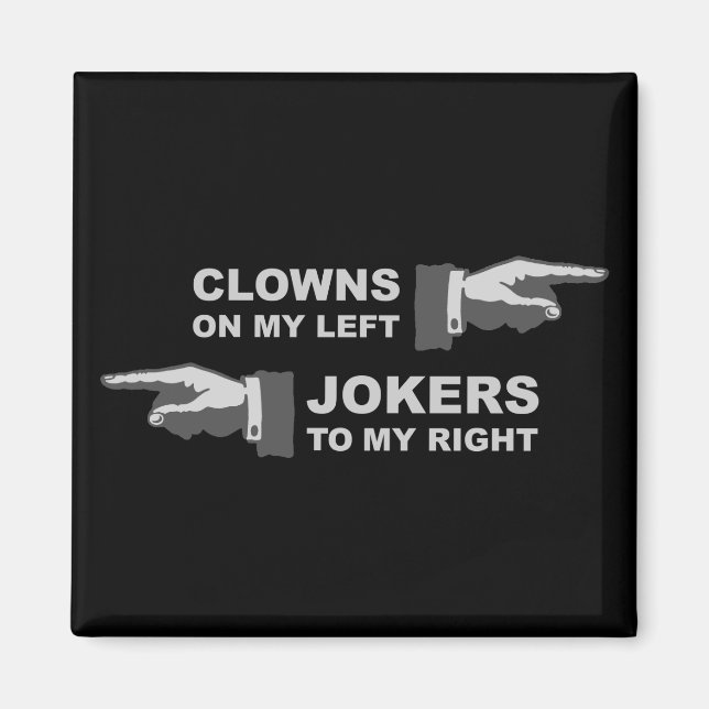 Clowns & Jokers Magnet (Framsidan)