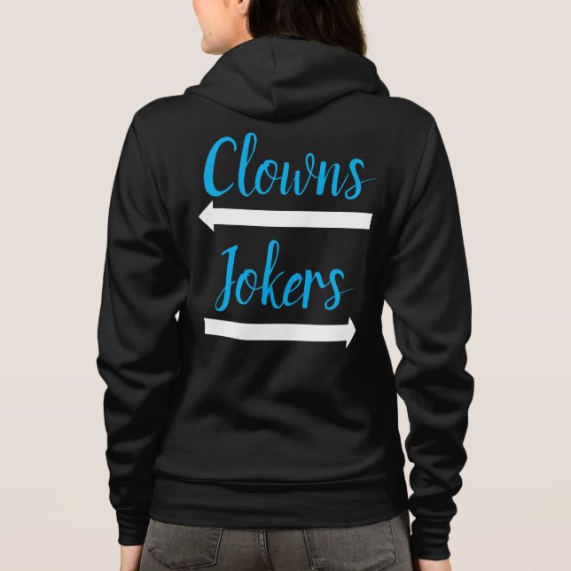 Clowns och Jokers Jacka T Shirt (Baksida)