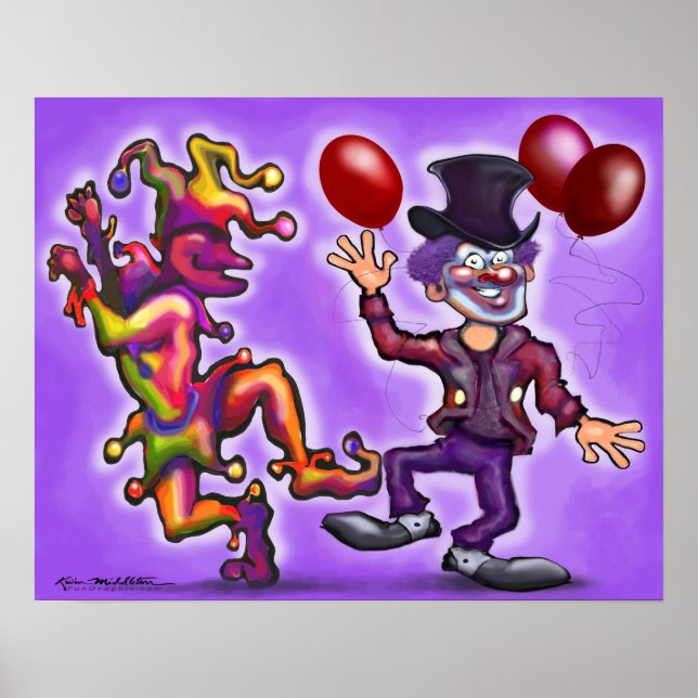 Clowns Poster (Framsidan)