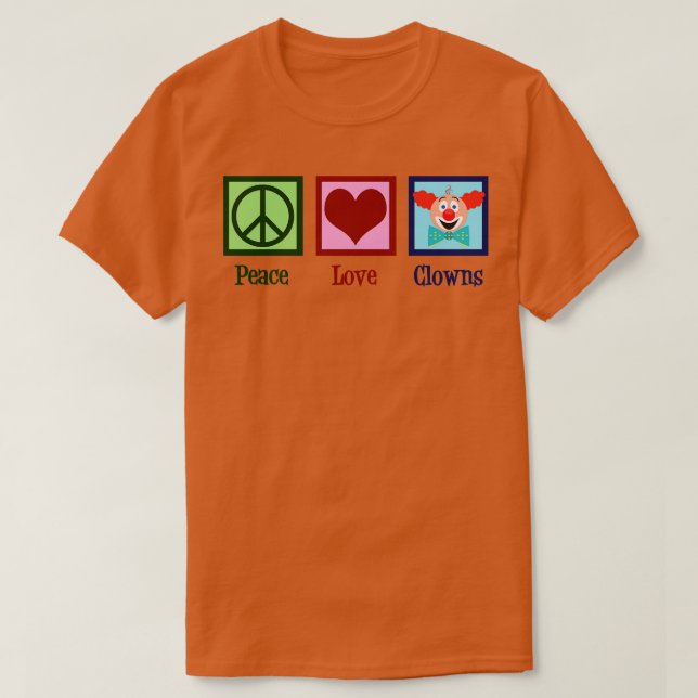 Clowns T Shirt (Design framsida)