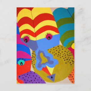 Clowns Vykort